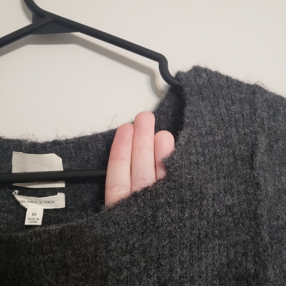 Aritzia Wilfred Free gray long sleeve sweater dress - Picture 8 of 8